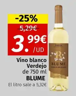 Maskom Supermercados Blume Vino blanco Verdejo oferta