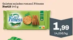 Sorli Nestlé Galetes salades romaní Fitness oferta