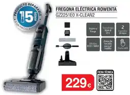 Milar Rowenta Fregona eléctrica gz2251e0 x-clean2 oferta