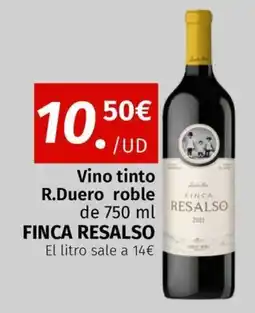 Maskom Supermercados Finca Vino tinto R.Duero roble oferta