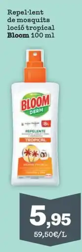 Sorli Bloom Repel·lent de mosquits loció tropical oferta