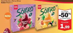 Sorli Solero Gelat Exotic o Berry Bliss oferta