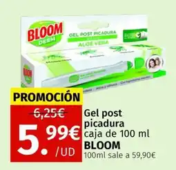 Maskom Supermercados Bloom Gel post picadura oferta
