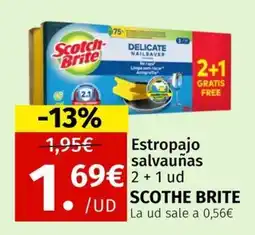 Maskom Supermercados Scotch- Brite Estropajo salvauñas oferta