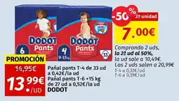 Maskom Supermercados Dodoy Pañal pants oferta