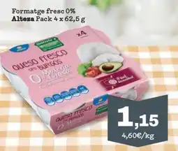Sorli Alteza Formatge fresc 0% oferta