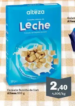 Sorli Alteza Cereals farcits de llet oferta