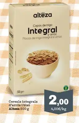 Sorli Altëza Cereals integrals d'arròs i blat oferta