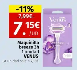 Maskom Supermercados Venus Maquinilla breeze 3h oferta