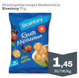 Sorli Bicentury Minicoquetes recepta Mediterrània oferta