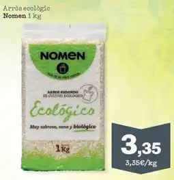 Sorli Nomen Arròs ecològic oferta