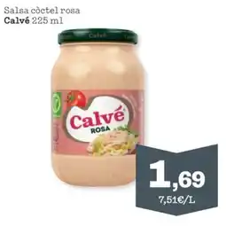 Sorli Calvé Salsa còctel rosa oferta