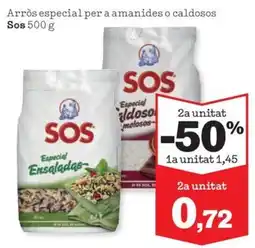 Sorli Sos Arròs especial per a amanides o caldosos oferta