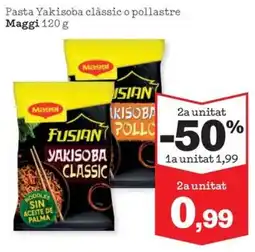 Sorli Maggi Pasta Yakisoba clàssic o pollastre oferta
