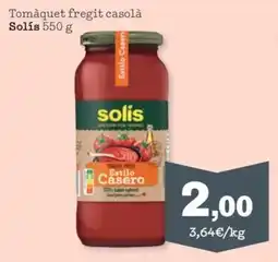 Sorli Solís Tomàquet fregit casolà oferta