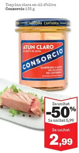Sorli Consorcio Tonyina clara en oli d'oliva oferta