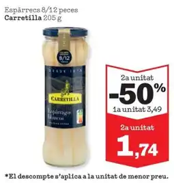 Sorli Carretilla Espàrrecs 8/12 peces oferta