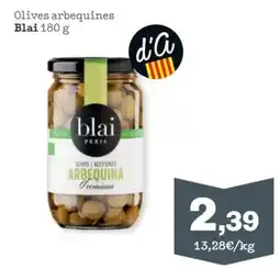 Sorli Blai Olives arbequines oferta