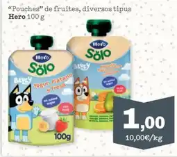 Sorli Hero Pouches de fruites, diversos tipus oferta