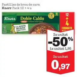 Sorli Knorr Pastilles de brou de carn oferta