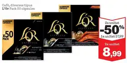 Sorli L'Or Cafè, diversos tipus Pack 50 càpsules oferta
