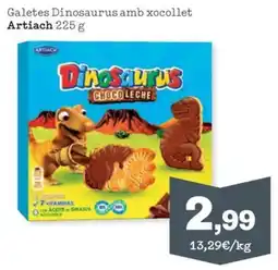 Sorli Artiach Galetes Dinosaurus amb xocollet oferta