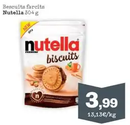 Sorli Nutella Bescuits farcits oferta