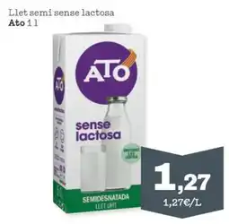 Sorli Ato Llet semi sense lactosa oferta
