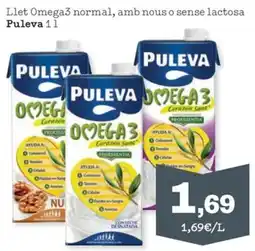 Sorli Puleva Llet Omega3 normal, amb nous o sense lactosa oferta