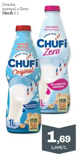 Sorli Chufi Orxata normal o Zero oferta