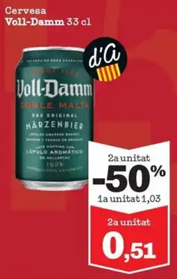 Sorli Voll-Damm Cervesa oferta