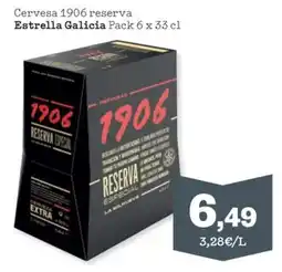 Sorli Estrella Galicia Cervesa 1906 reserva oferta