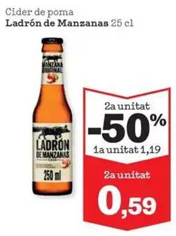 Sorli Ladrón de Manzanas Cider de poma oferta