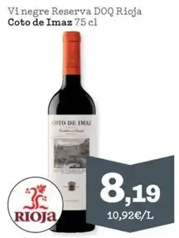 Sorli Coto de Imaz Vi negre Reserva DOQ Rioja oferta
