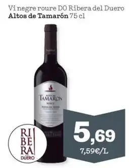 Sorli Altos de Tamarón Vinegre roure DO Ribera del Duero oferta