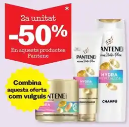Sorli Pantene En aquests productes oferta
