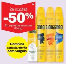 Sorli Giorgi En aquestes escumes oferta