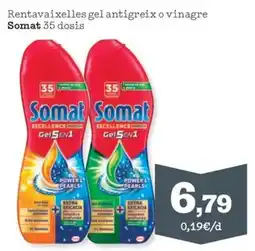 Sorli Somat Rentavaixelles gel antigreix o vinagre oferta