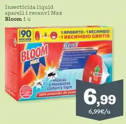 Sorli Bloom Insecticida líquid aparell i recanvi Max oferta