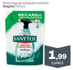 Sorli Sanytol Recàrrega de netejador multiús oferta