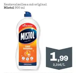 Sorli Mistol Rentavaixelles a mà original oferta