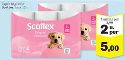 Sorli Scottex Paper higiènic oferta