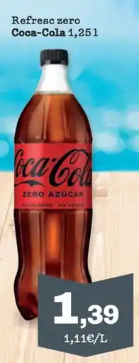 Sorli Coca-Cola Refresc zero oferta