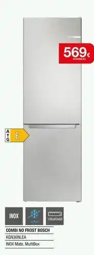 Milar Bosch - combi no frost oferta