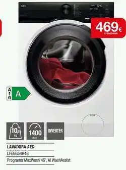 Milar Aeg - lavadora lfe6gsh4hb oferta