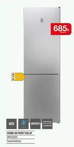 Milar Balay - combi no frost oferta
