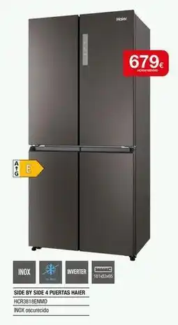 Milar Haier - side by side 4 fuertas hvb3r3b oferta