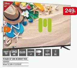 Milar Tcl - tv qled 43 uhd 4k smart tech oferta