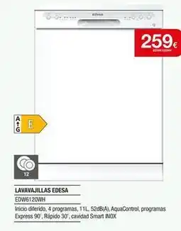 Milar Edesa - lavavajillas oferta