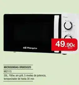 Milar Orbegozo - microondas oferta